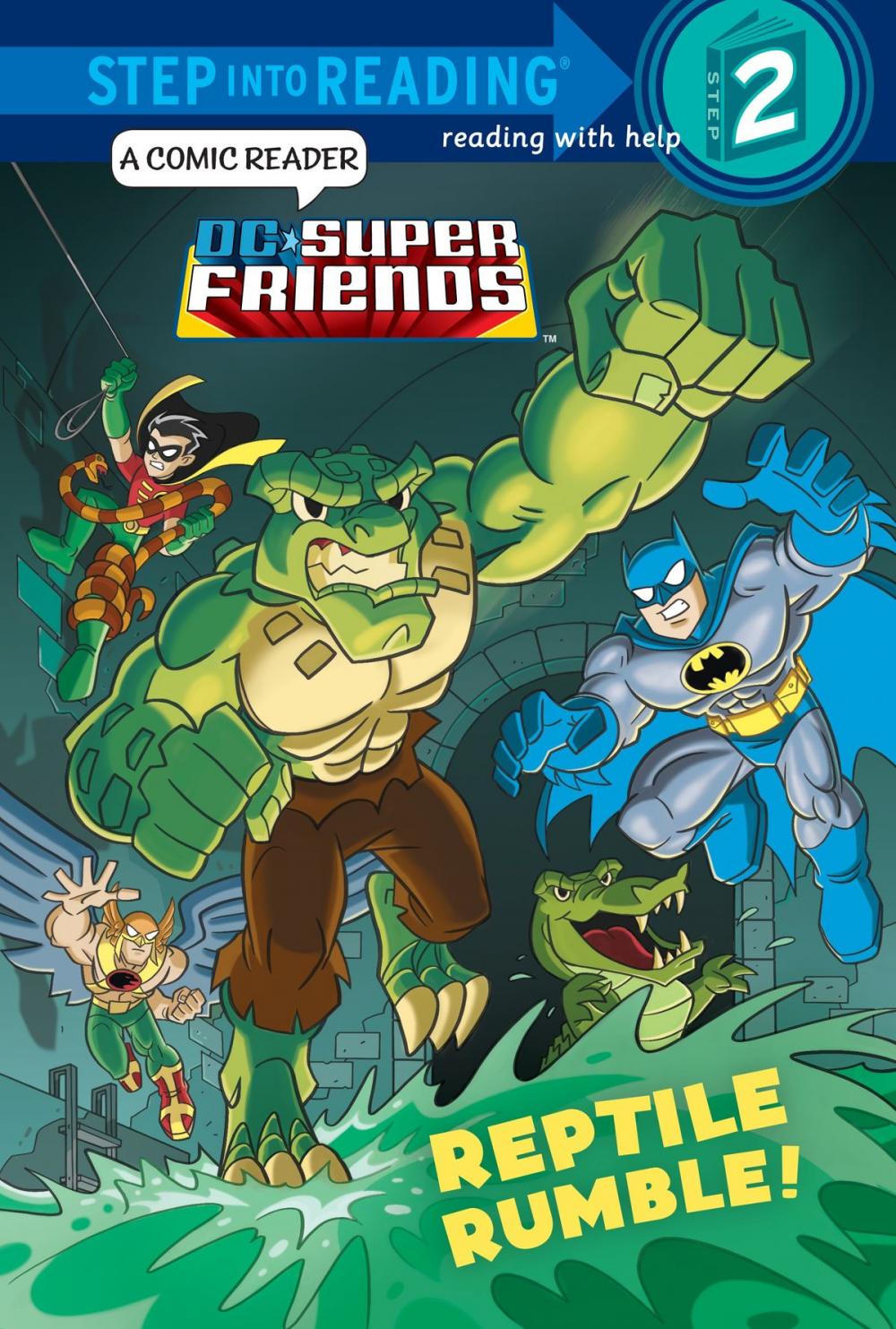 Big bigCover of Reptile Rumble! (DC Super Friends)