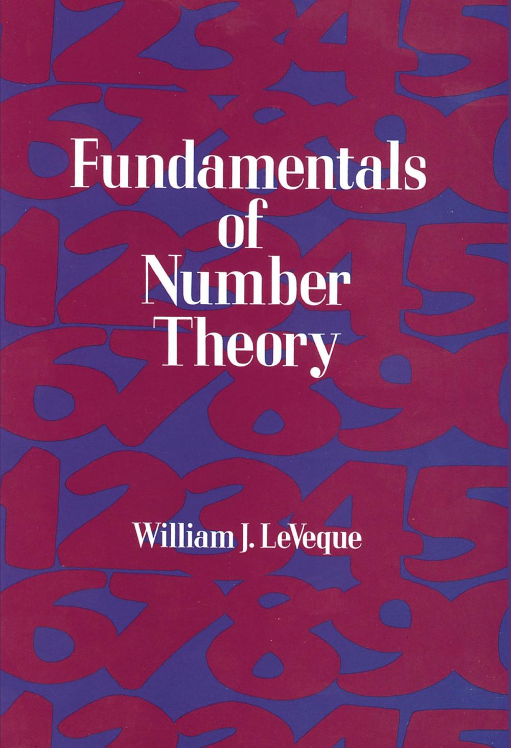 Big bigCover of Fundamentals of Number Theory