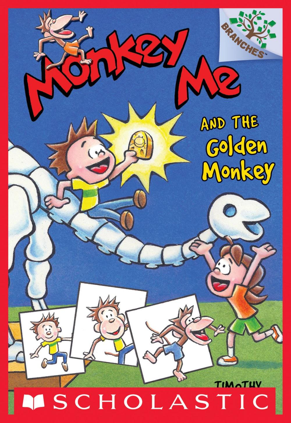 Big bigCover of Monkey Me and the Golden Monkey: A Branches Book (Monkey Me #1)