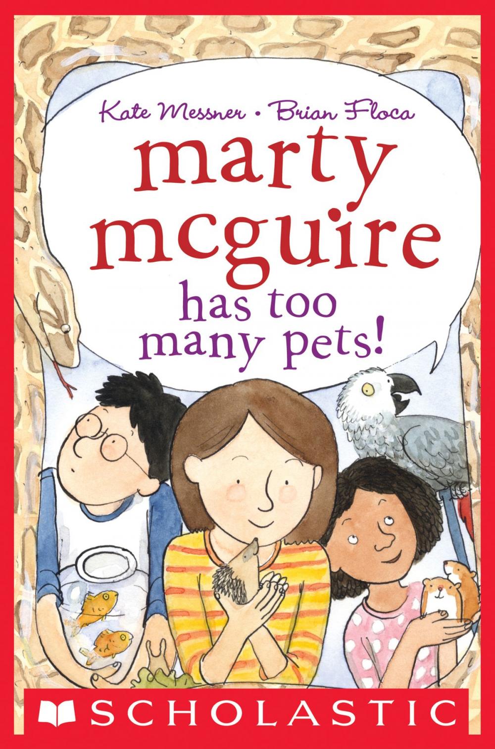 Big bigCover of Marty McGuire Has Too Many Pets!