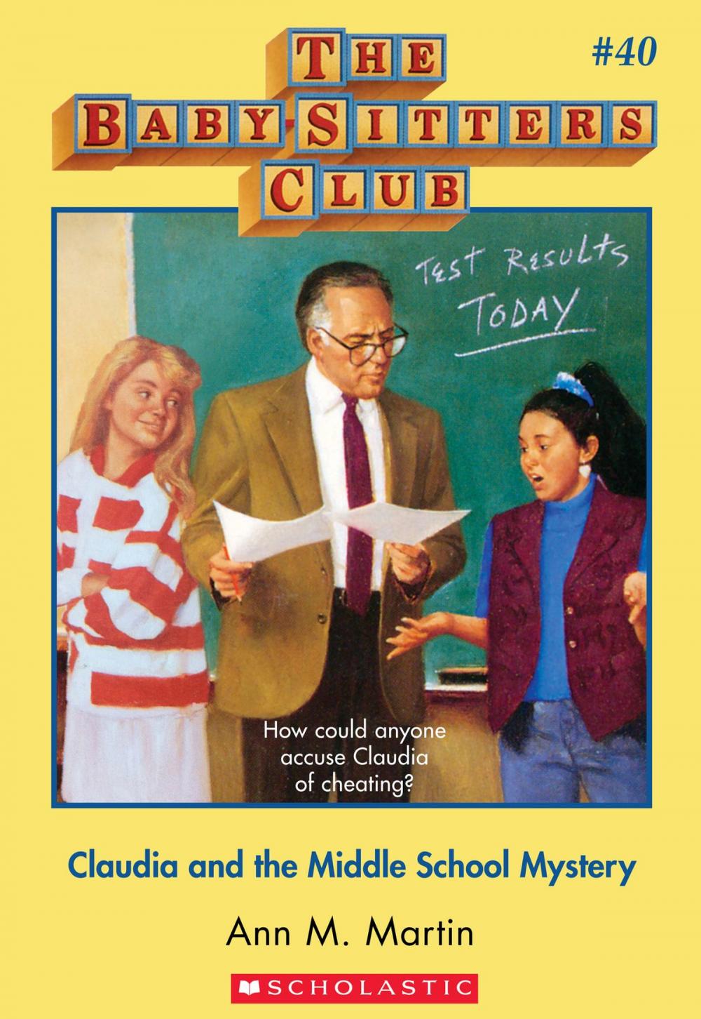 Big bigCover of The Baby-Sitters Club #40: Claudia and the Middle School Mystery