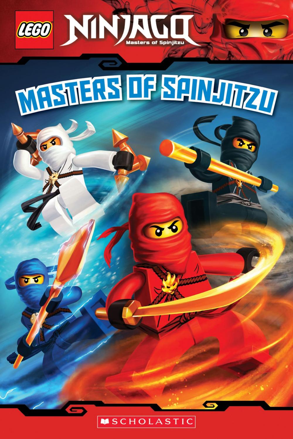 Big bigCover of Masters of Spinjitzu (LEGO Ninjago: Reader)