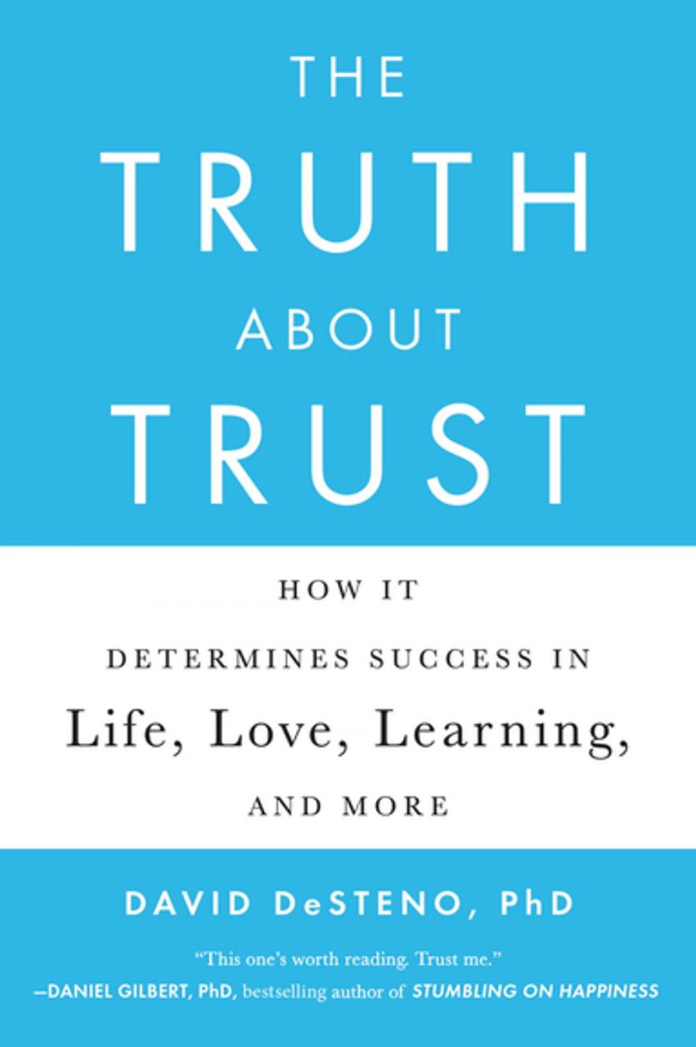 Big bigCover of The Truth About Trust