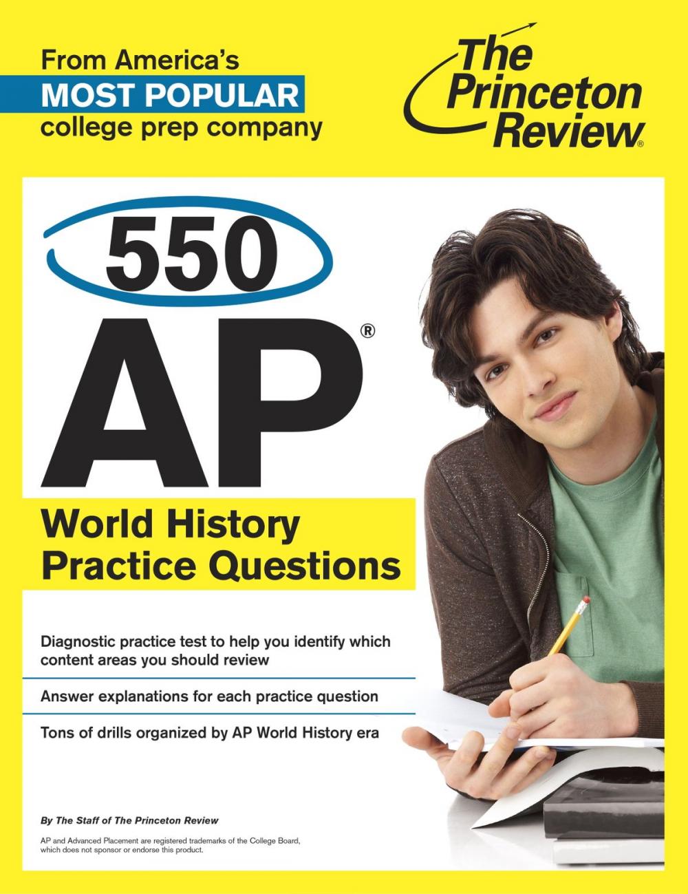 Big bigCover of 550 AP World History Practice Questions