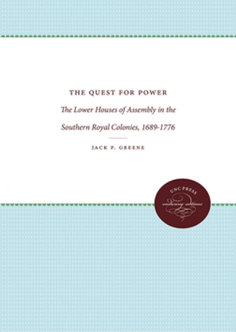 Big bigCover of The Quest for Power