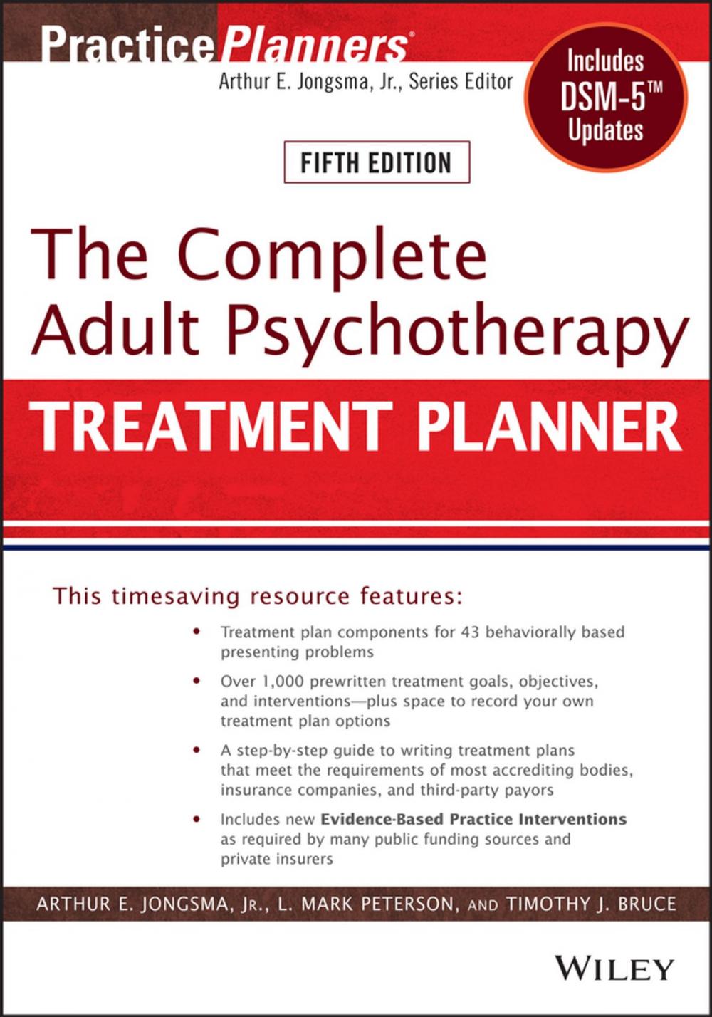 Big bigCover of The Complete Adult Psychotherapy Treatment Planner