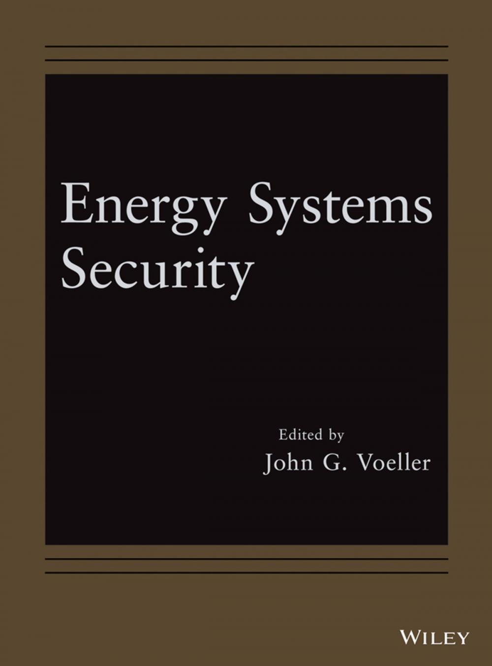 Big bigCover of Energy Systems Security