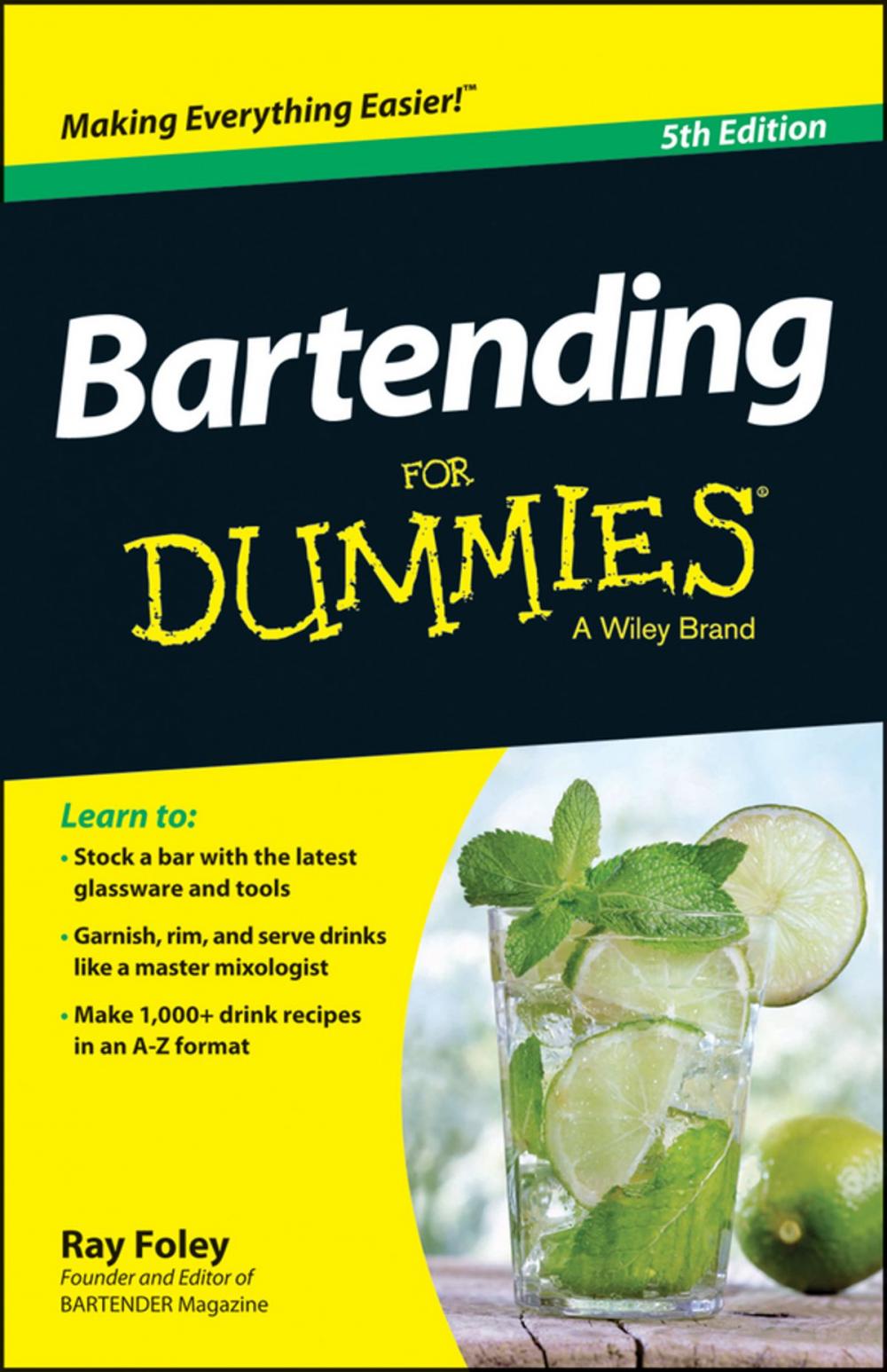 Big bigCover of Bartending For Dummies