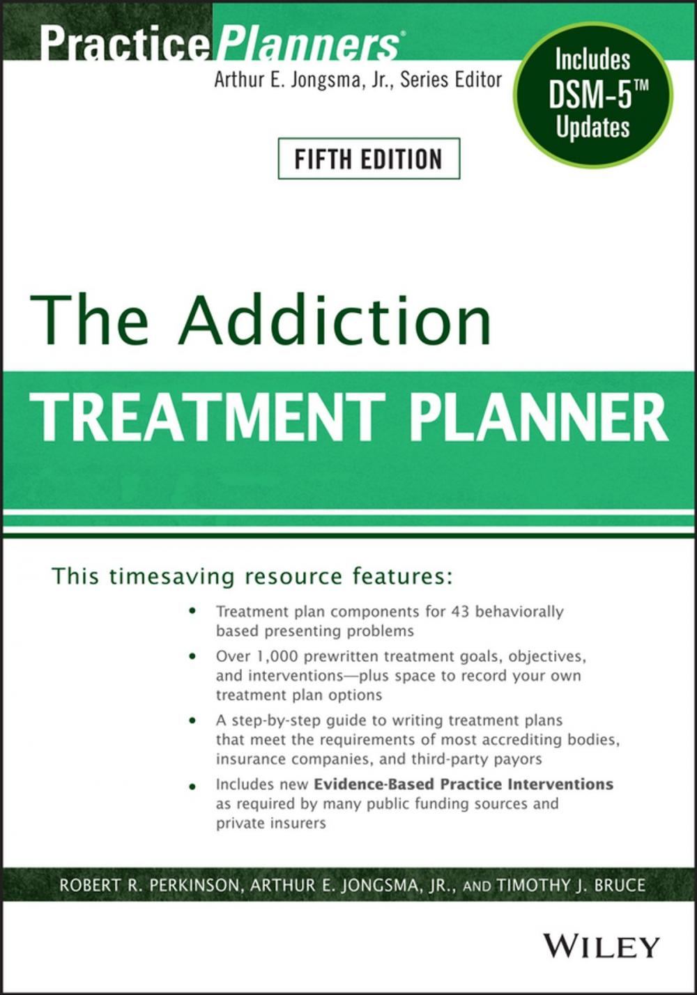 Big bigCover of The Addiction Treatment Planner