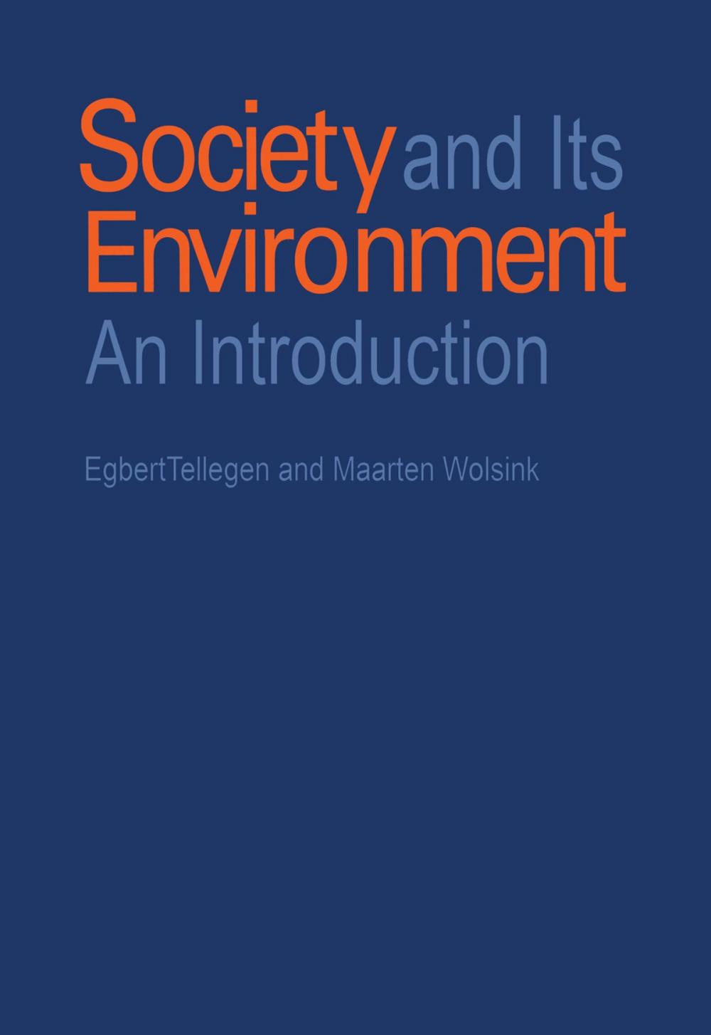 Big bigCover of Society & Its Environment:Intr