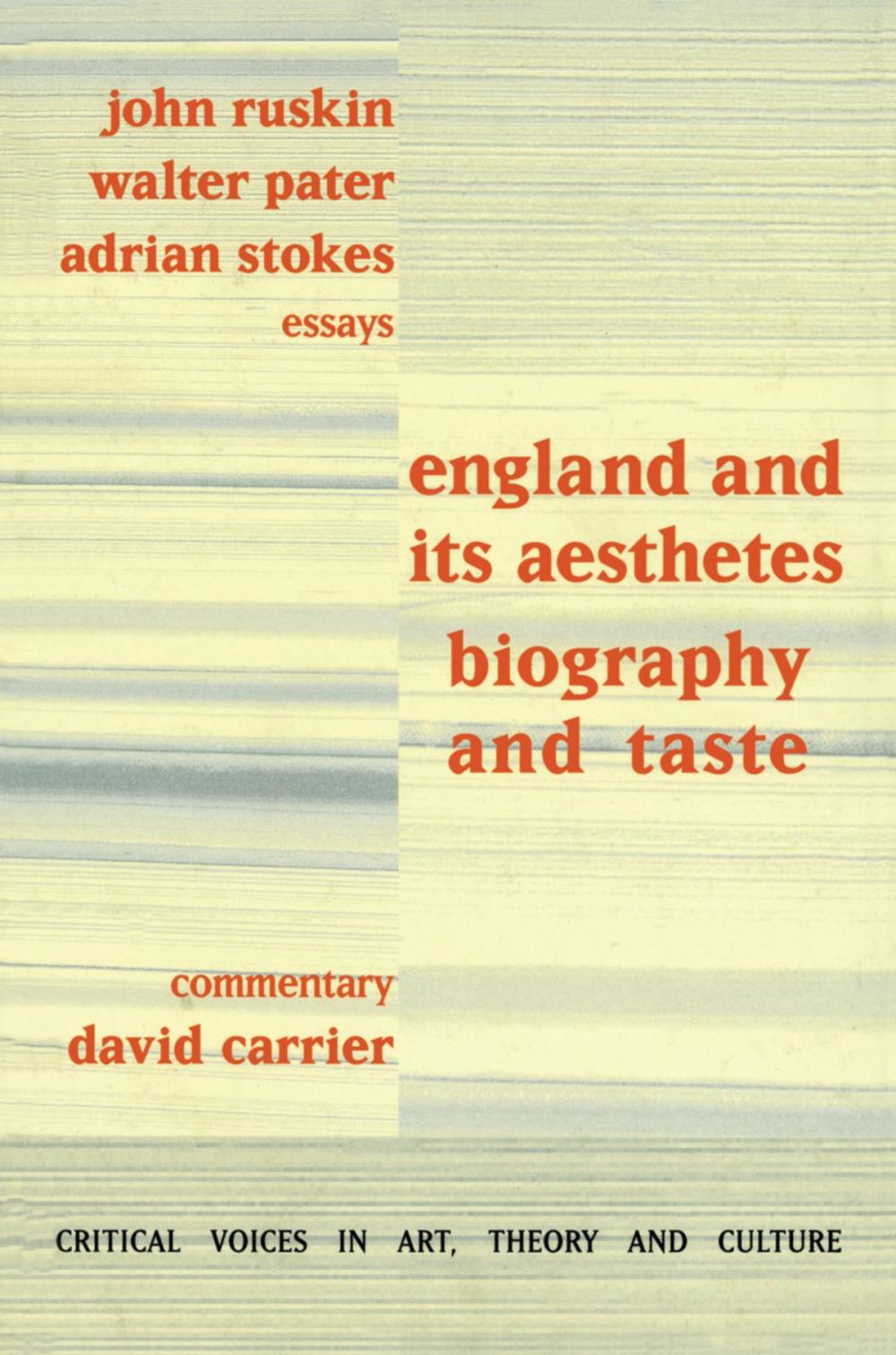 Big bigCover of England and its Aesthetes