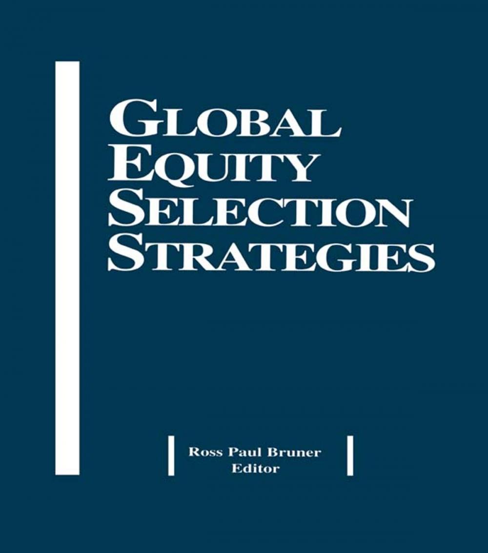 Big bigCover of Global Equity Selection Strategies