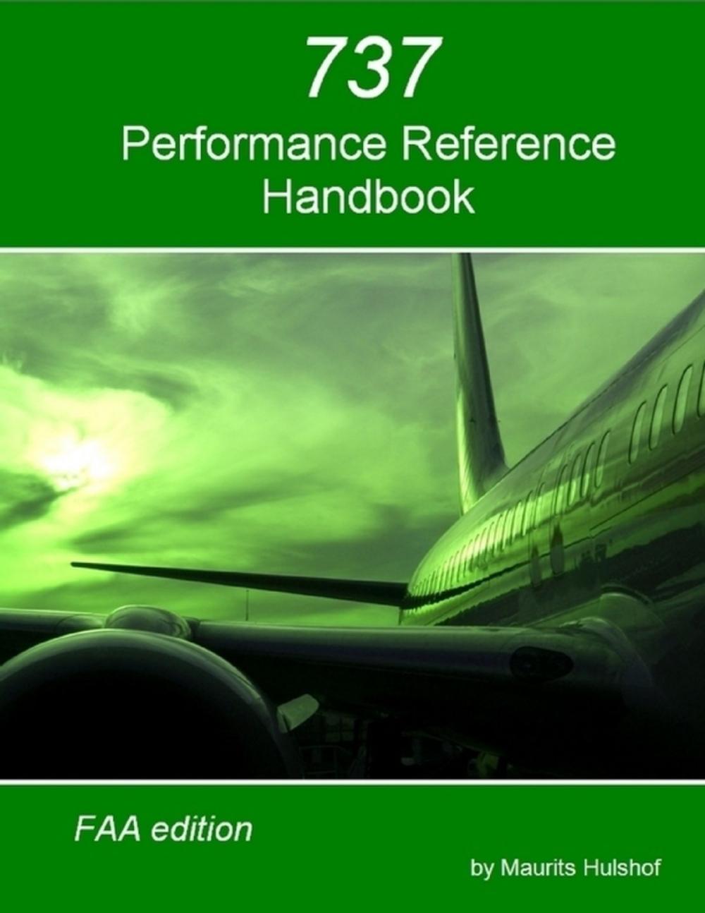 Big bigCover of 737 Performance Reference Handbook - FAA Edition