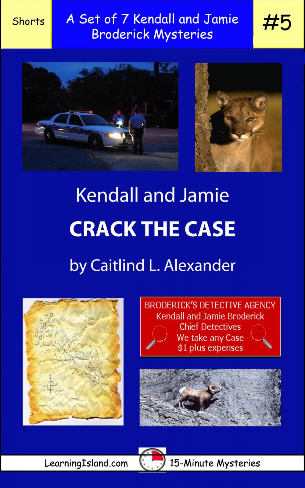 Big bigCover of Kendall and Jamie Crack the Case: A Set of Seven 15-Minute Mysteries