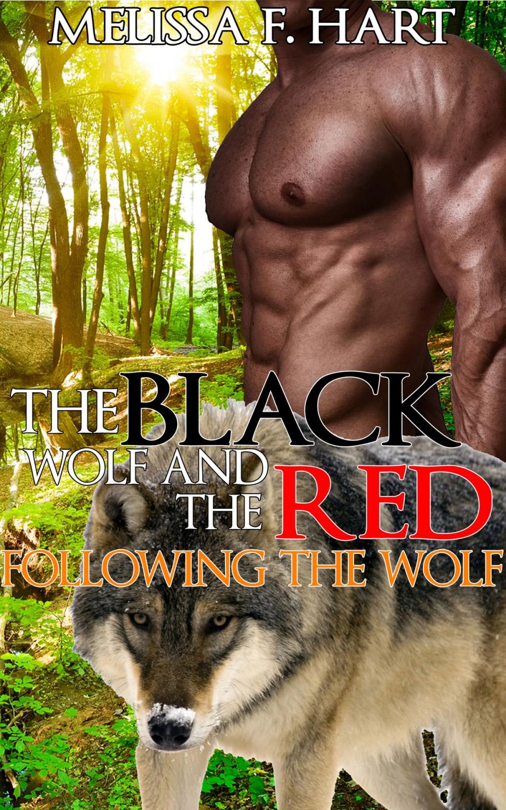 Big bigCover of The Black Wolf and the Red (Following the Wolf, Book 2) (Werewolf BBW Erotic Romance)