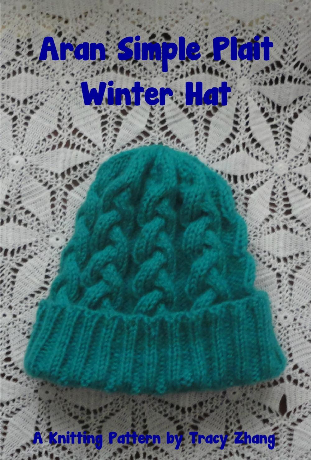 Big bigCover of Aran Simple Plait Winter Hat