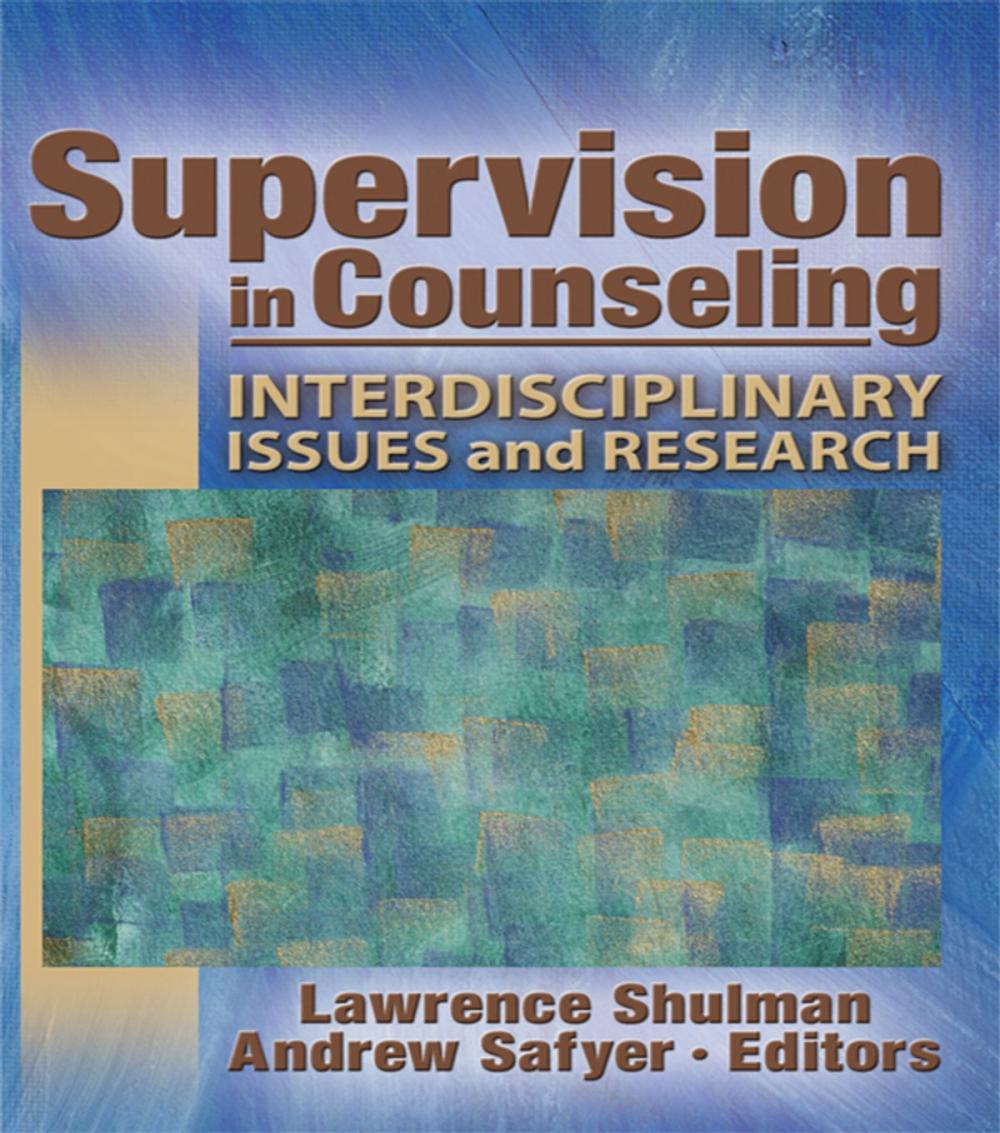 Big bigCover of Supervision in Counseling