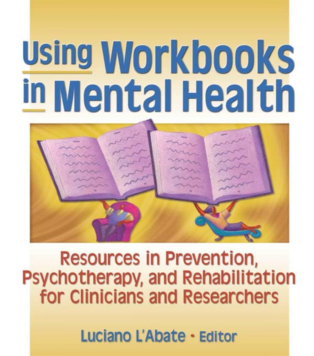 Big bigCover of Using Workbooks in Mental Health