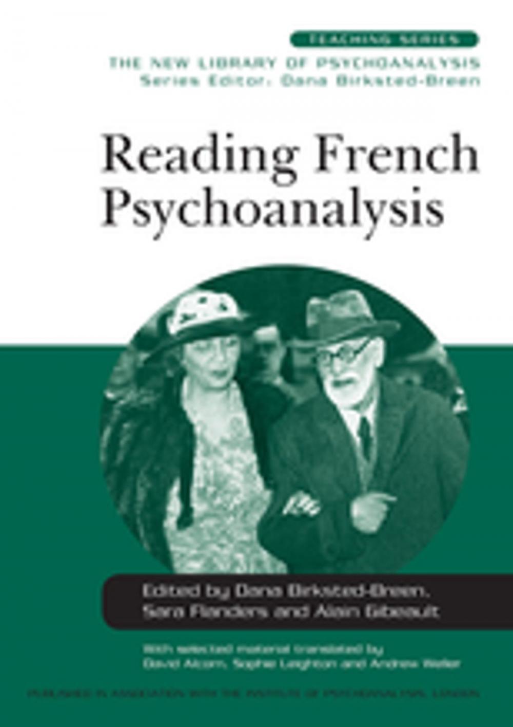 Big bigCover of Reading French Psychoanalysis