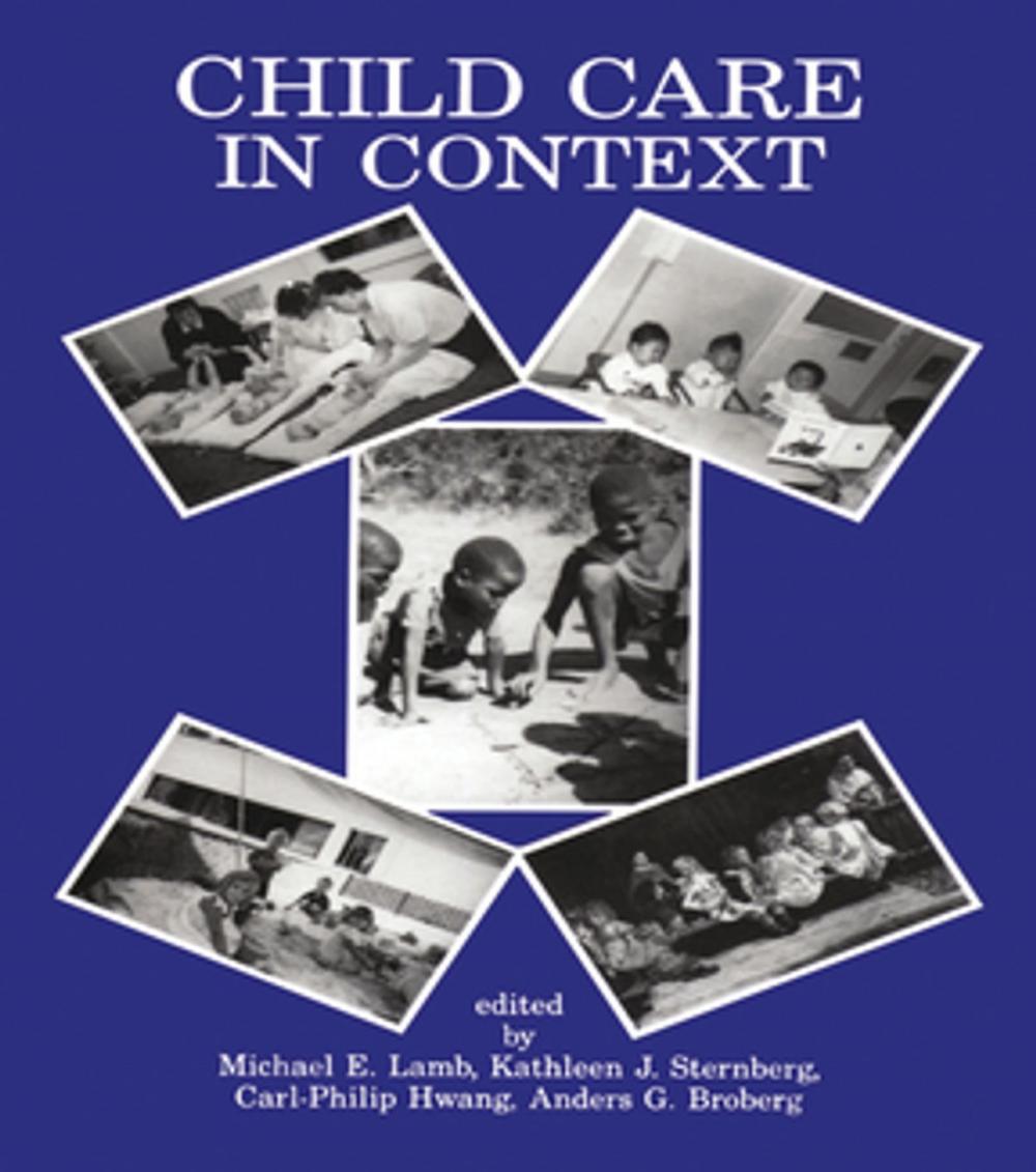 Big bigCover of Child Care in Context