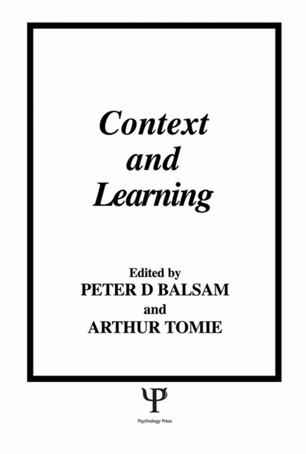 Big bigCover of Context and Learning