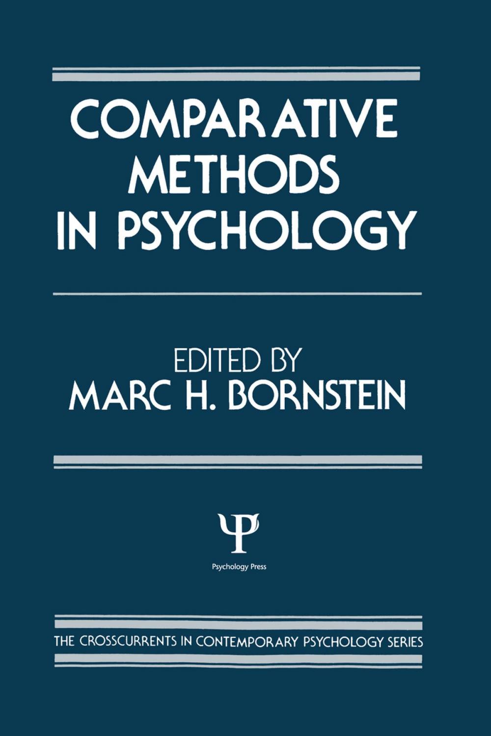 Big bigCover of Comparative Methods in Psychology