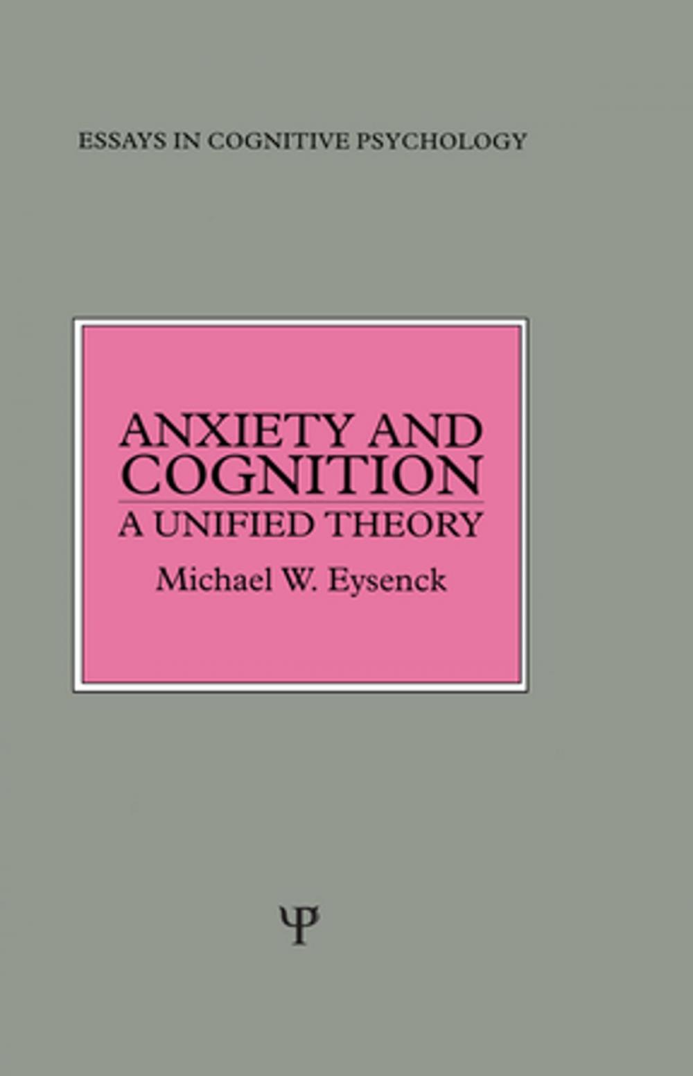 Big bigCover of Anxiety and Cognition