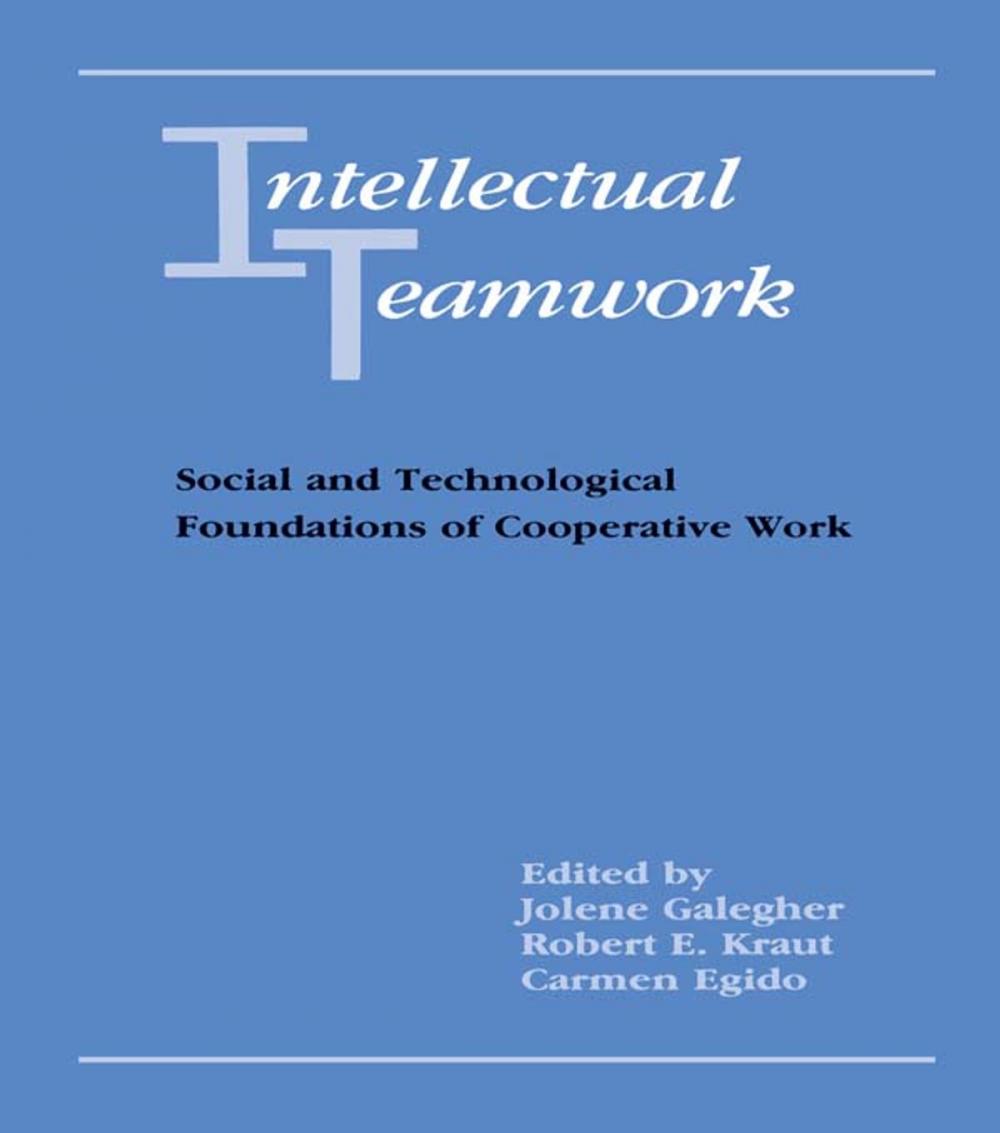 Big bigCover of Intellectual Teamwork