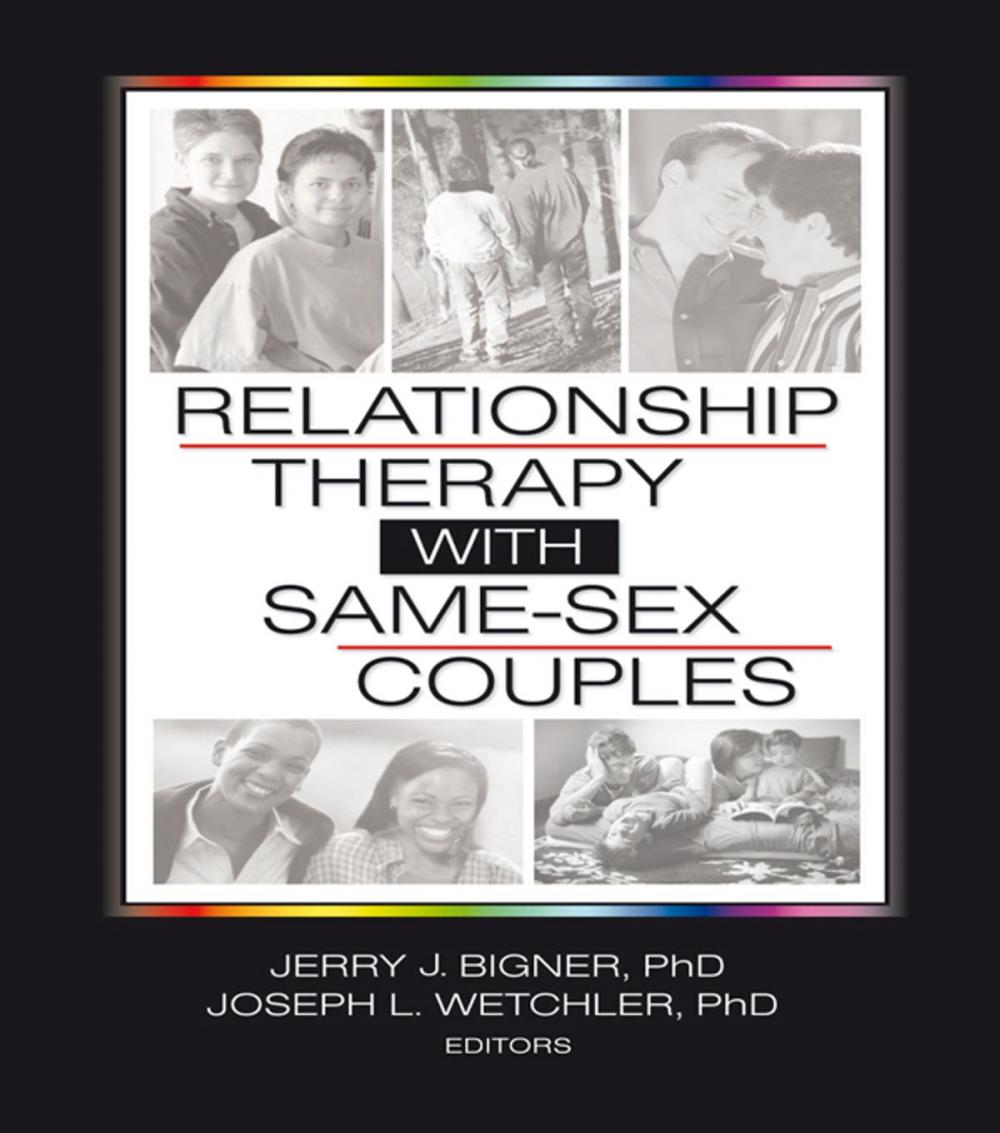 Big bigCover of Relationship Therapy with Same-Sex Couples