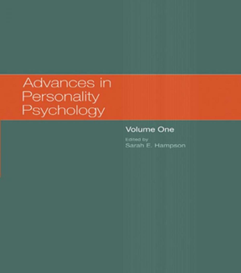 Big bigCover of Advances in Personality Psychology