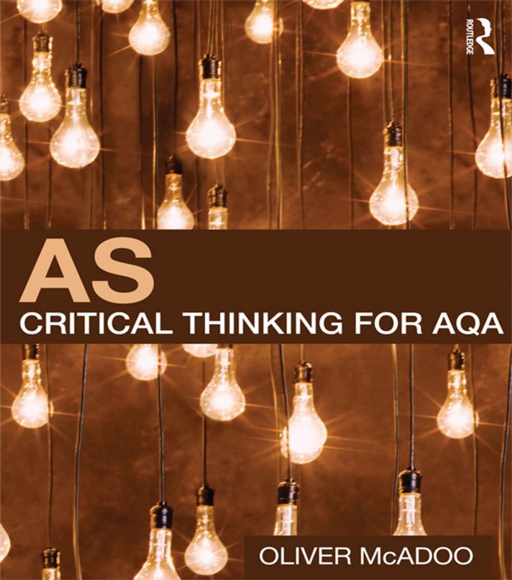 Big bigCover of AS Critical Thinking for AQA