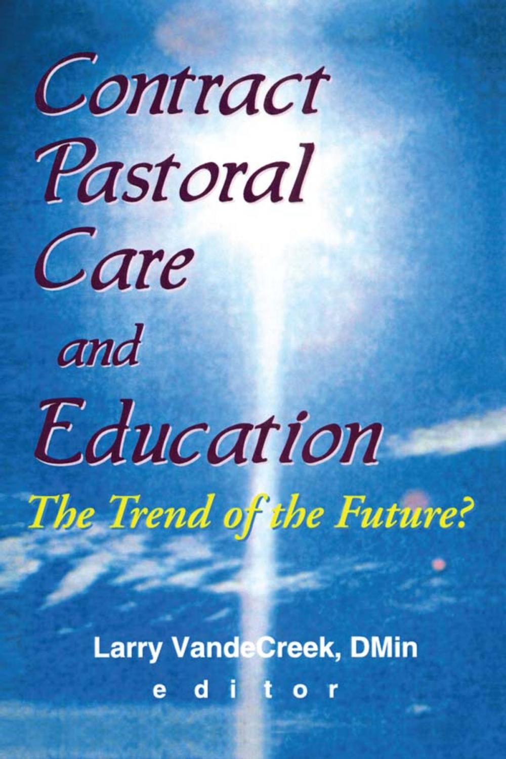 Big bigCover of Contract Pastoral Care and Education