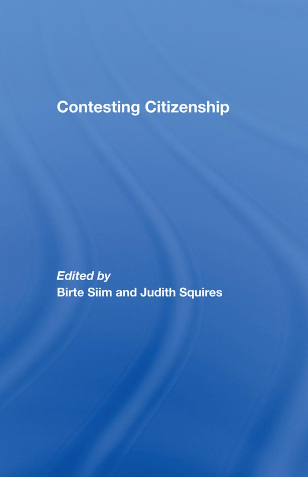 Big bigCover of Contesting Citizenship