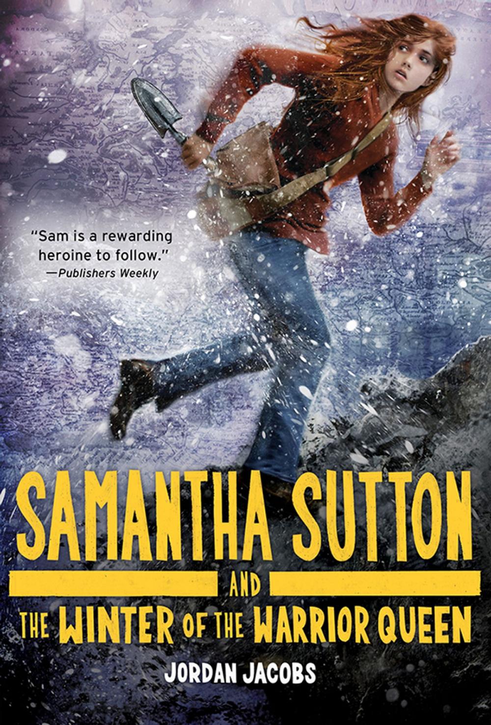 Big bigCover of Samantha Sutton and the Winter of the Warrior Queen