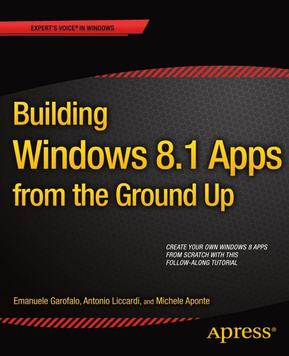 Big bigCover of Building Windows 8.1 Apps from the Ground Up