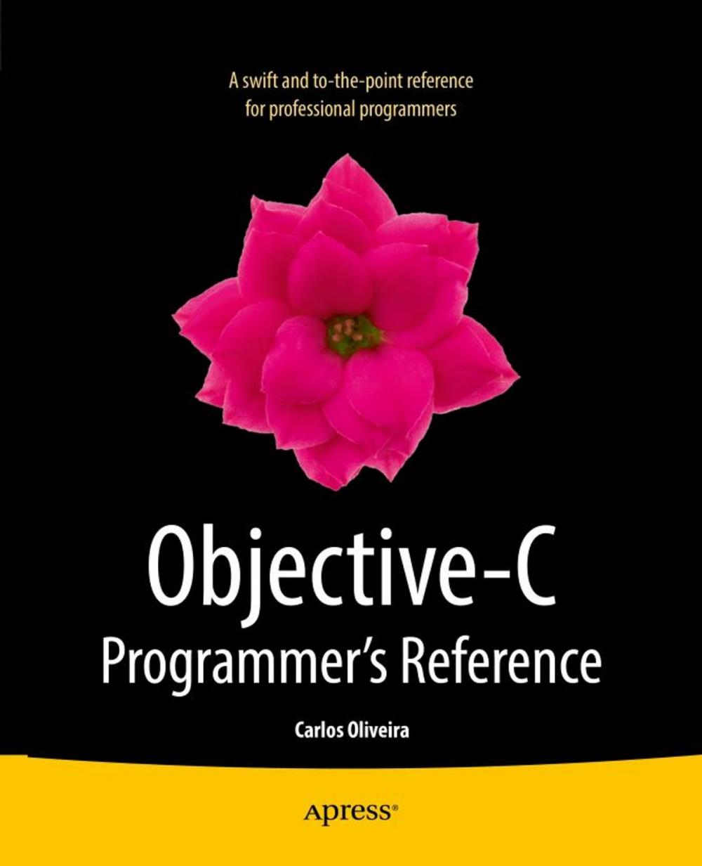 Big bigCover of Objective-C Programmer's Reference