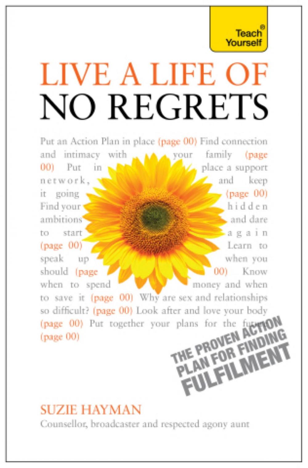 Big bigCover of Live a Life of No Regrets: Teach Yourself eBook ePub - The proven action plan for finding fulfilment