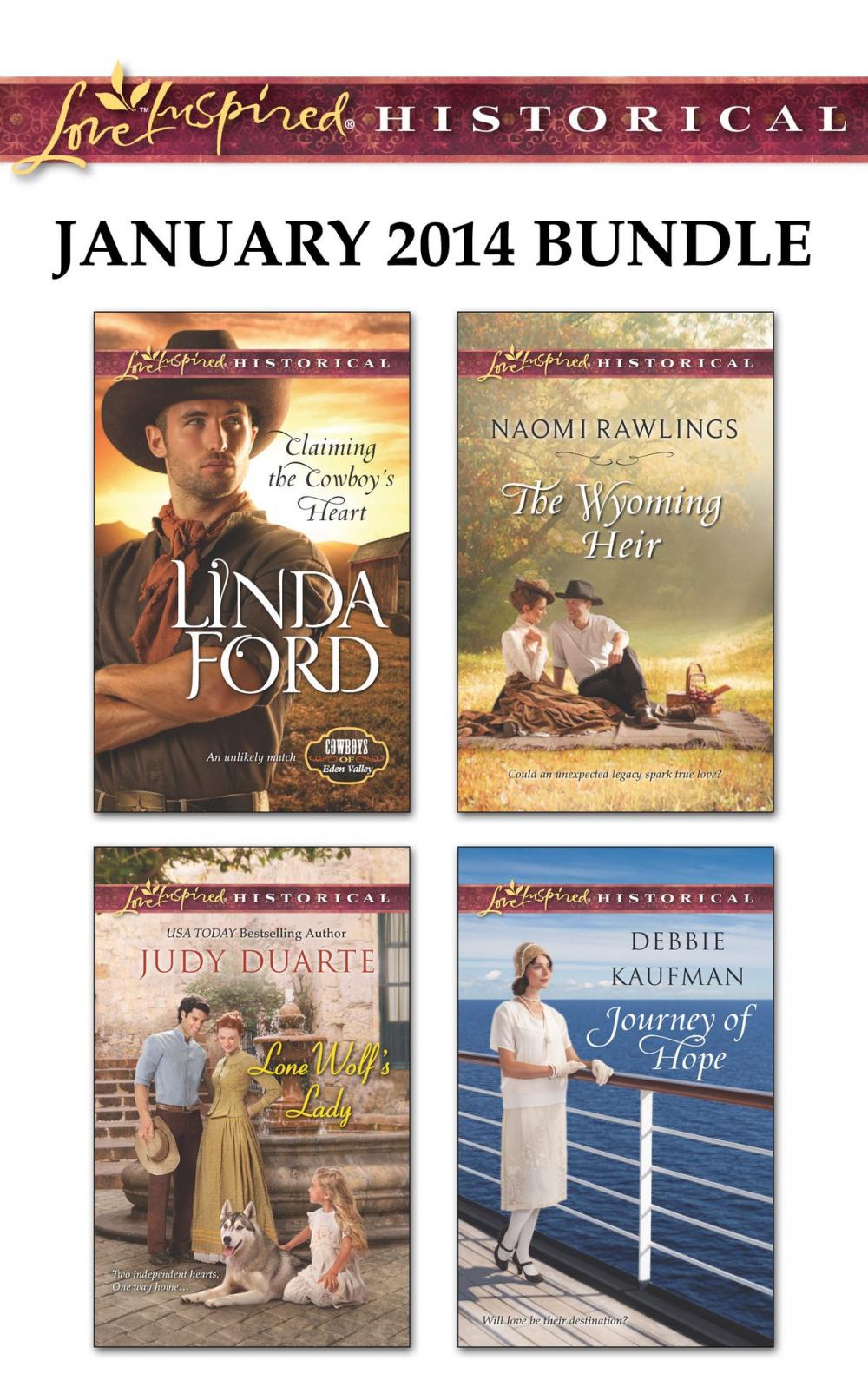 Big bigCover of Love Inspired Historical January 2014 Bundle