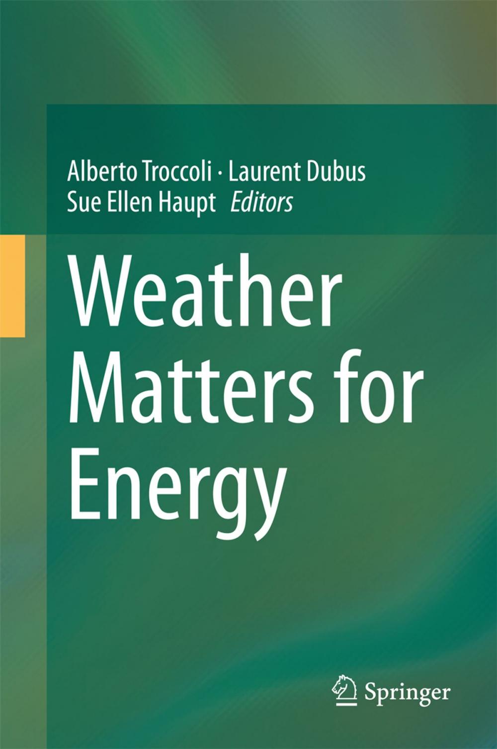 Big bigCover of Weather Matters for Energy