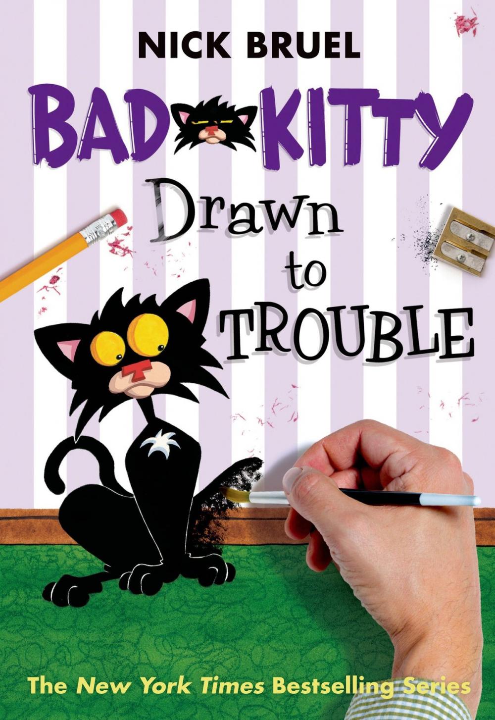 Big bigCover of Bad Kitty Drawn to Trouble