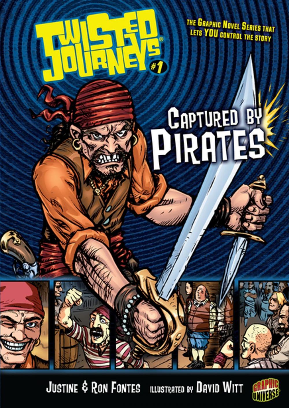 Big bigCover of Captured by Pirates