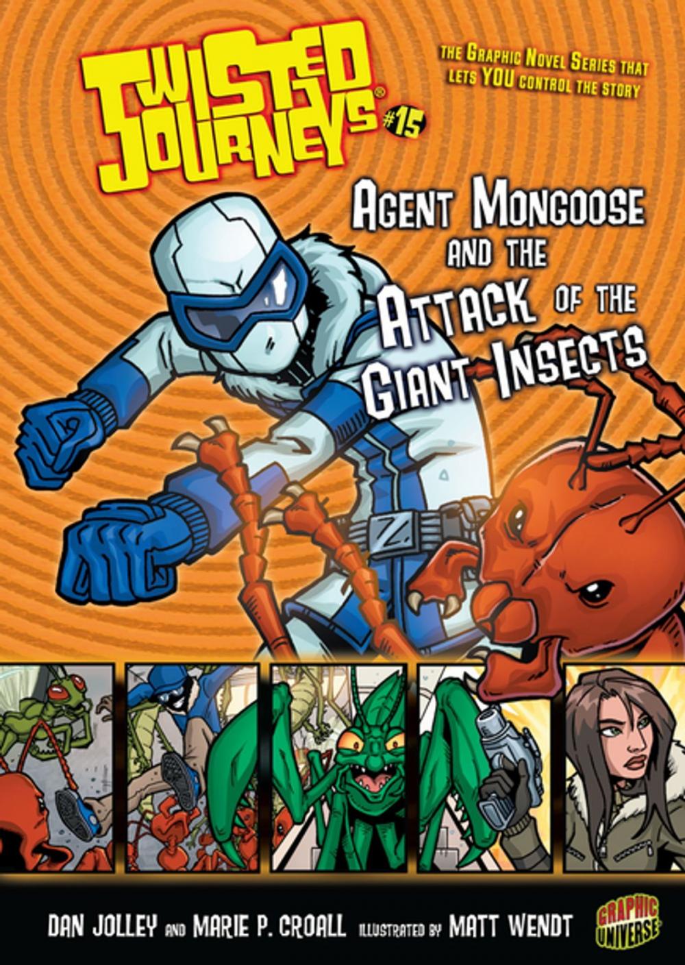 Big bigCover of Agent Mongoose and the Attack of the Giant Insects