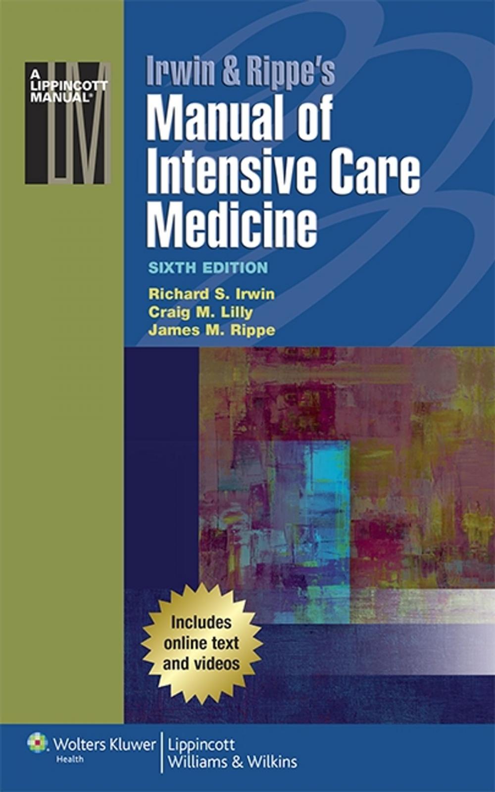 Big bigCover of Irwin & Rippe's Manual of Intensive Care Medicine