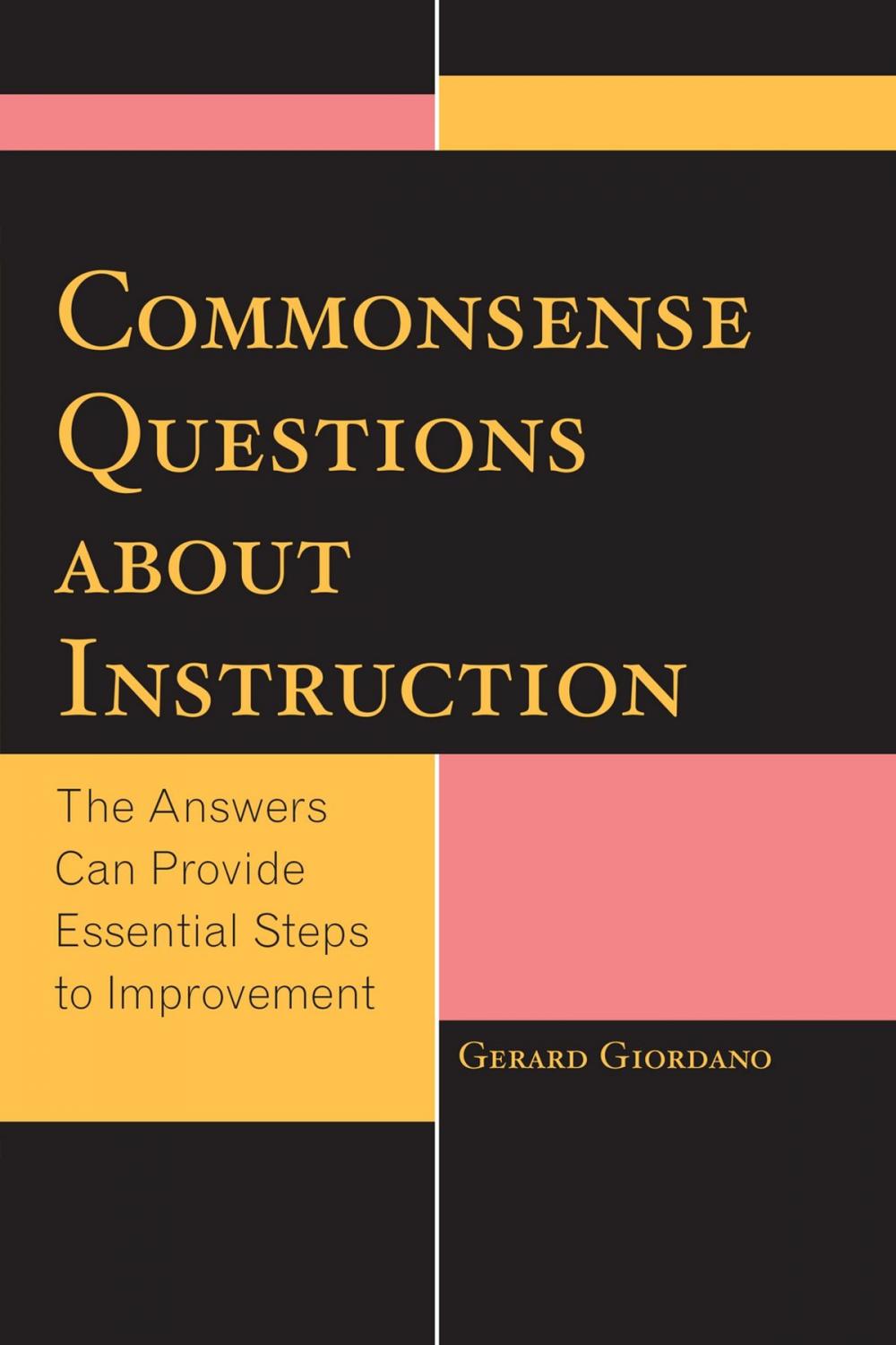 Big bigCover of Commonsense Questions about Instruction