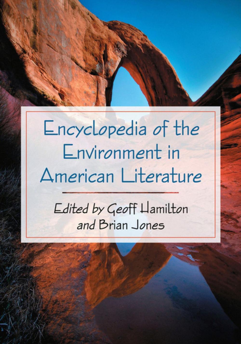 Big bigCover of Encyclopedia of the Environment in American Literature