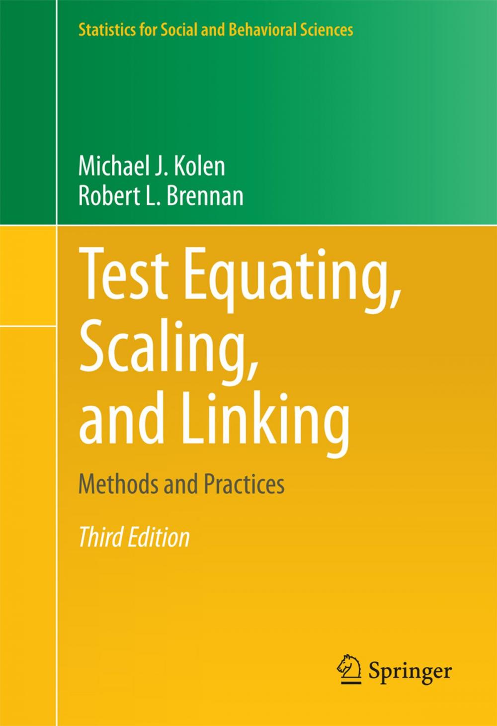 Big bigCover of Test Equating, Scaling, and Linking