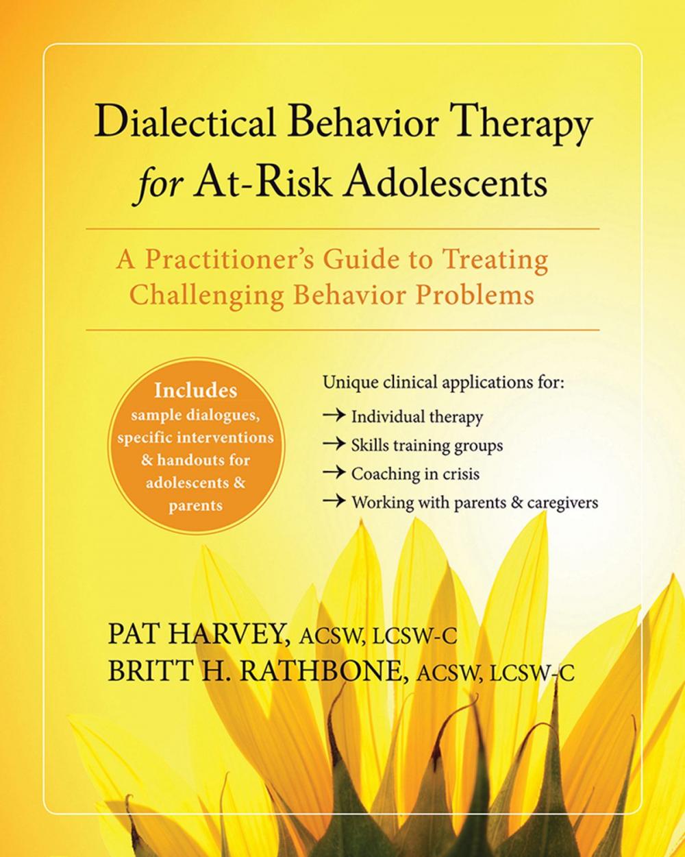 Big bigCover of Dialectical Behavior Therapy for At-Risk Adolescents