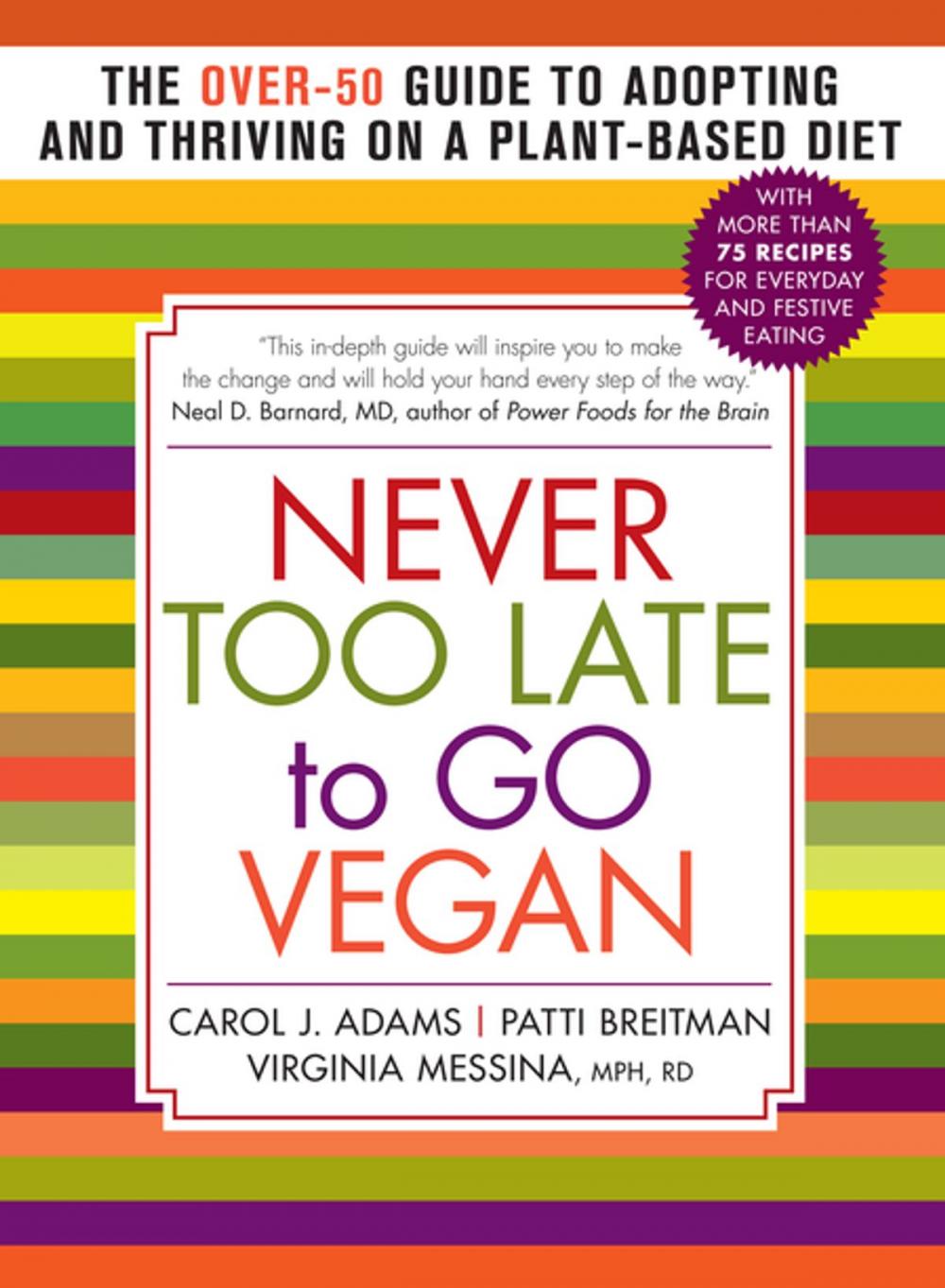 Big bigCover of Never Too Late to Go Vegan