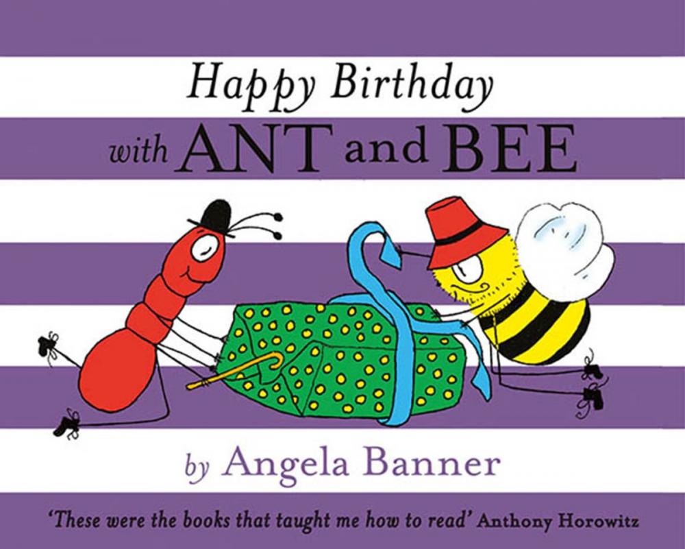Big bigCover of Happy Birthday with Ant and Bee