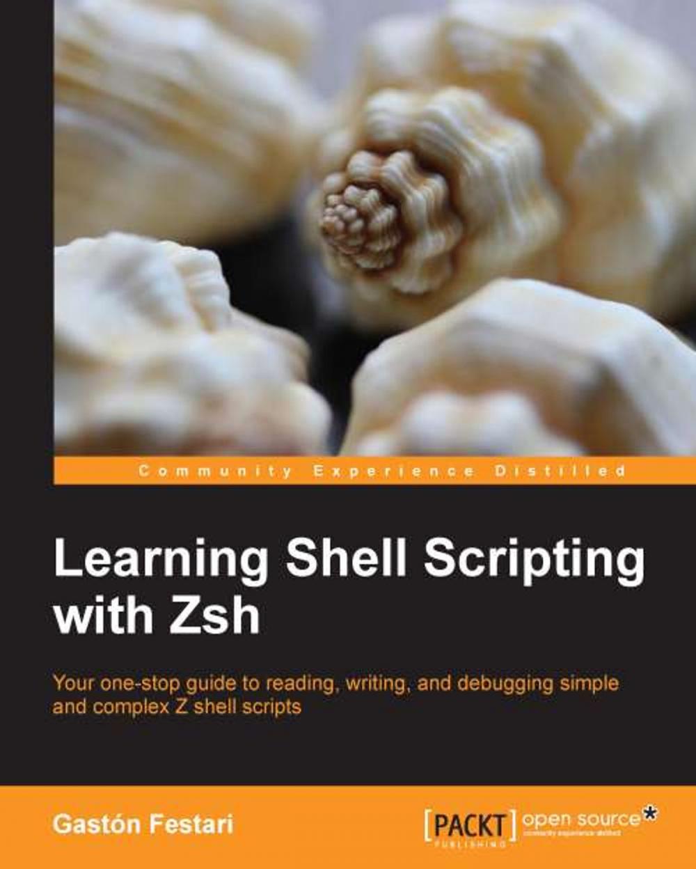 Big bigCover of Learning Shell Scripting with Zsh